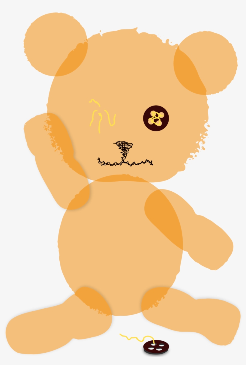 This Free Icons Png Design Of Canvas Teddy Bear, transparent png
