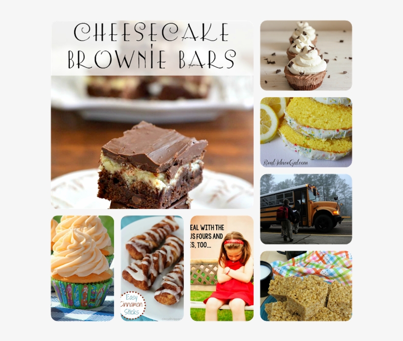 Cheesecake Brownie Bars From Flour On My Face - Chocolate Brownie, transparent png