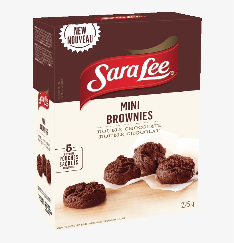 Mini Brownies - Sara Lee Mini Brownies, transparent png
