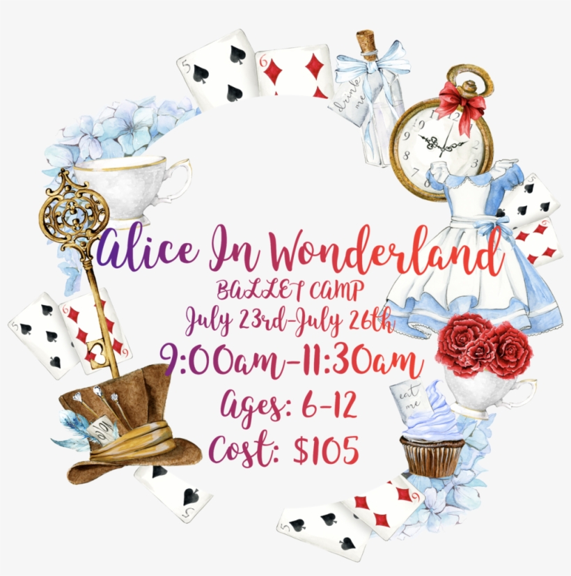 Alice And Wonderland Ballet Camp, transparent png