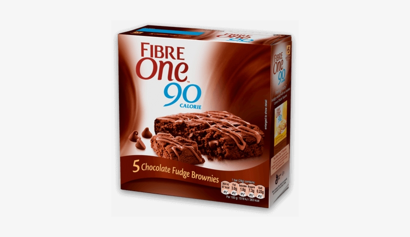 Moist, Chewy Chocolate Fudge Brownie - Fibre One 90 Calorie Chocolate Fudge Brownie Bars, transparent png