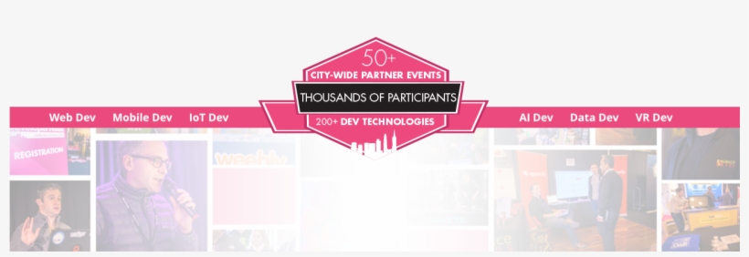 Join 8,000 Developers At The - Sign, transparent png