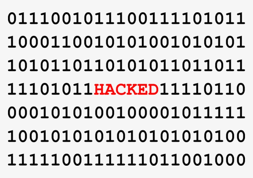 Binary Code Hacked Pixabay - Hacked Png, transparent png