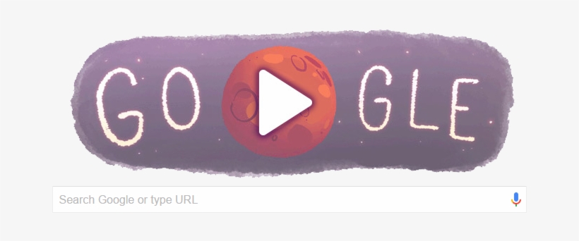 Google Mars - Mars Gif Doodle, transparent png