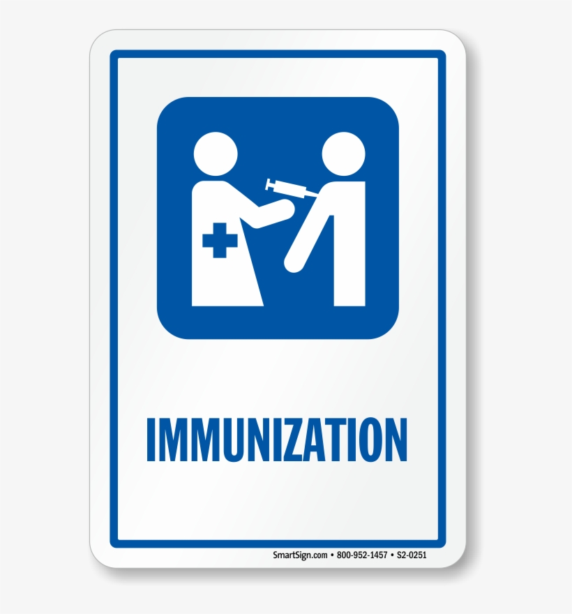 Immunization Hospital Vaccinations Sign With Injection - Hospital Registration, transparent png