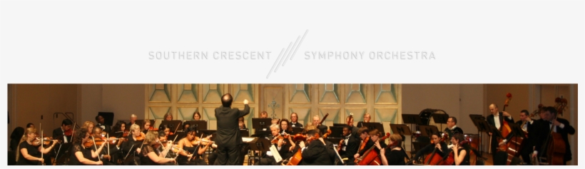 The Southern Crescent Symphony Orchestra Is A Community - Orchestra, transparent png