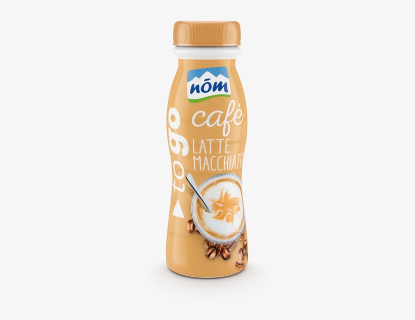 Nöm > To Go Cafe Latte Macchiato 0,25l - Caffe Latte To Go, transparent png