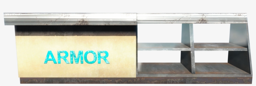 Fo4 Armor Emporium Counter - Plywood, transparent png