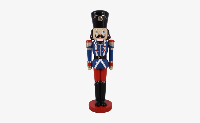 Nutcracker Soldier Blue/ Red - Nutcracker Doll, transparent png