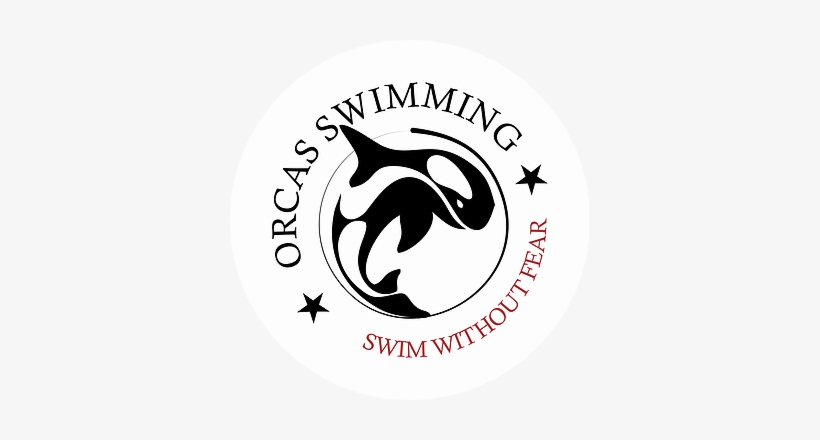 Orcas Logo Round - Swimming, transparent png