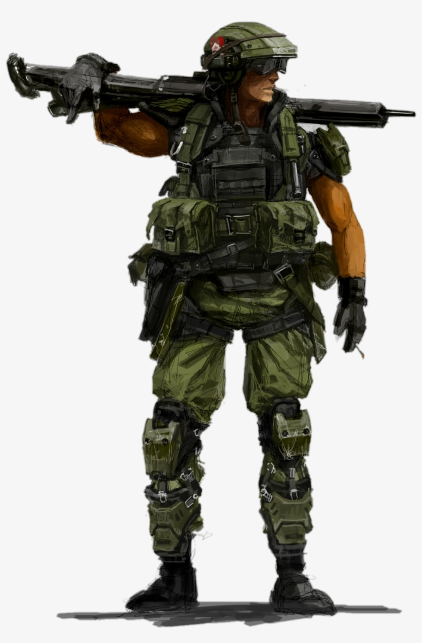 Hsf - Marine02 - Halo Marines Fan Art, transparent png