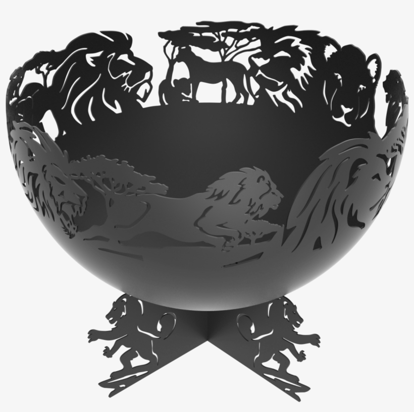 Lions Fire Bowl - Lions Fire, transparent png