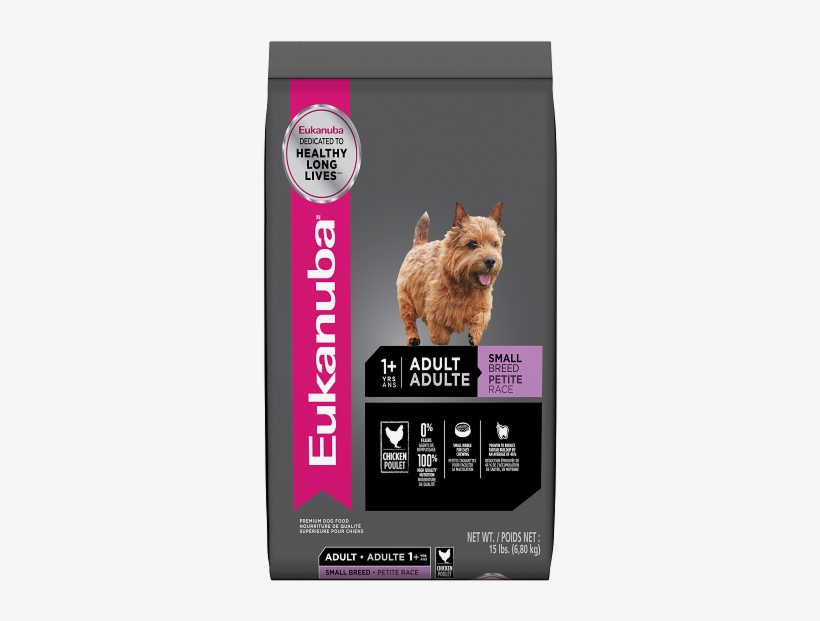 Front2 - Eukanuba Adult Small Breed Dog Food 28 Lbs, transparent png