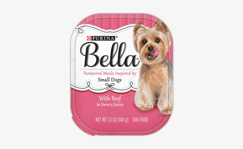 Bella Paté Wet Dog Food - Bella Purina, transparent png