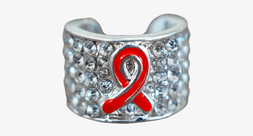 Red Ribbon Stethoscope Charm - Charmed Ultrascope Crystal Stethoscope Charm - Red, transparent png