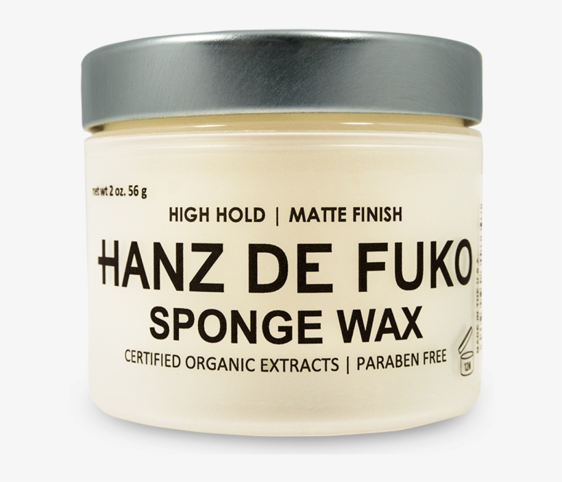 Hanz De Fuko Sponge Hair Styling Wax, transparent png