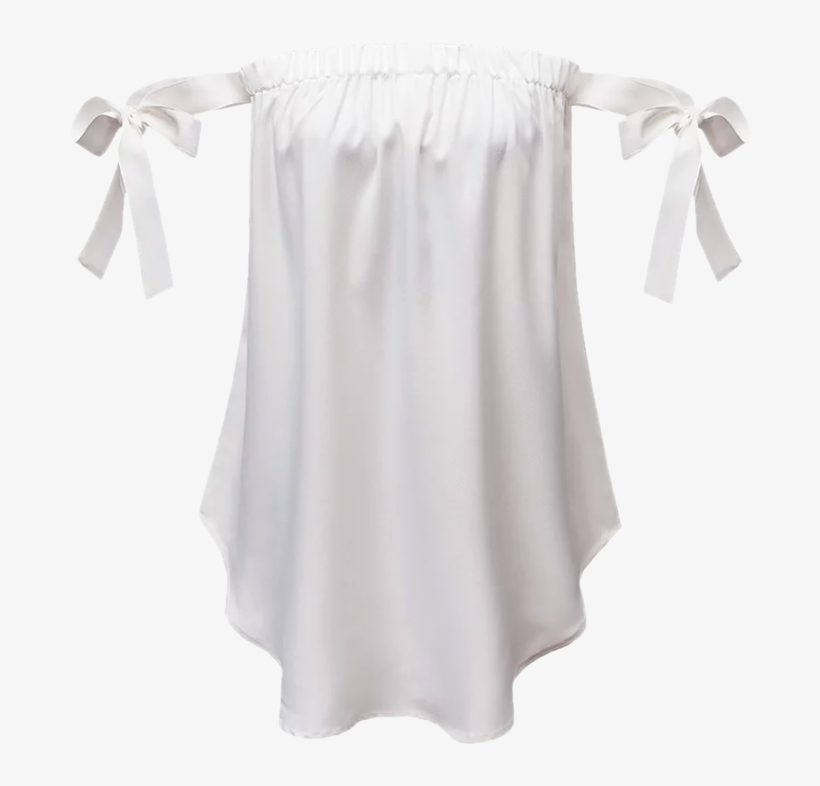 White M Cheap Women Blouse Shirt Tied Sleeve Off The, transparent png