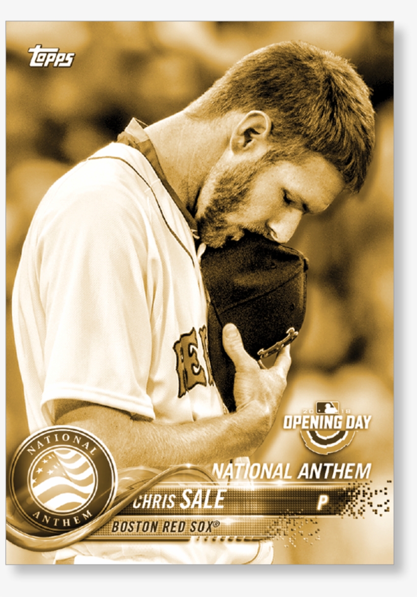 Chris Sale 2018 Topps Opening Day Baseball National - Flyer, transparent png