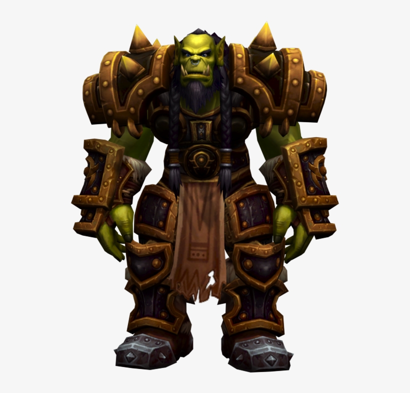 Warcraft 3 Thrall Model, transparent png