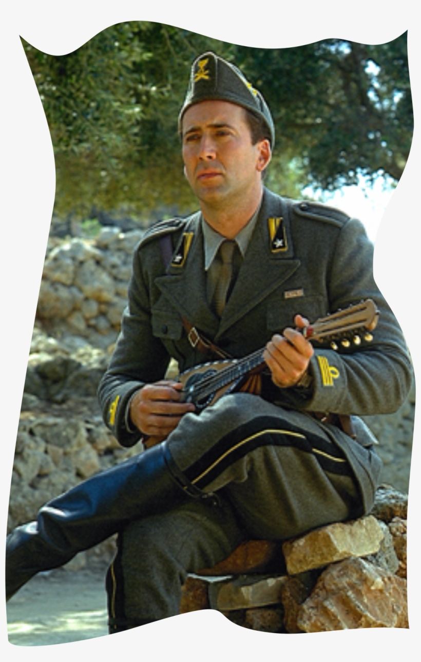 Nicolas Kim Coppola ,known Professionally As Nicolas - コレリ 大尉 の マンドリン, transparent png