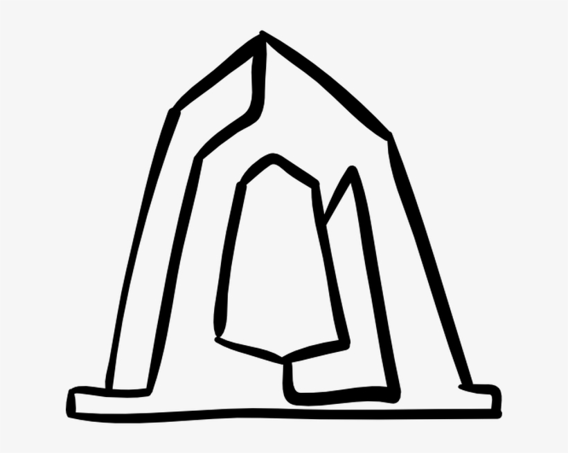 Artistic Construction Monument Outline Free Vector - Construction, transparent png