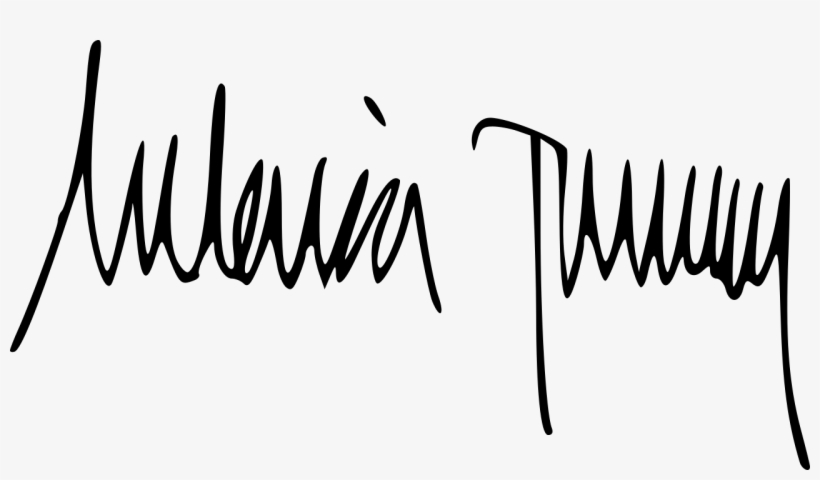 Melania Knauss-trump Signature - Does Melania Trump's Signature Look Like, transparent png