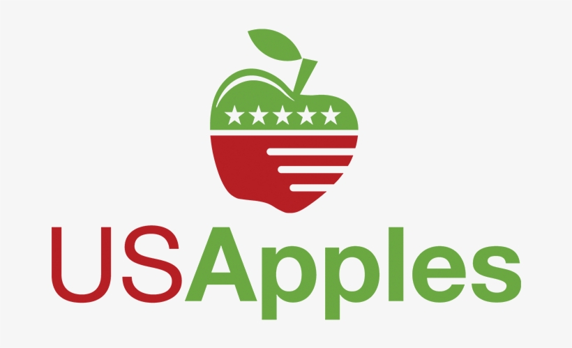 From Hog Producers In Iowa To Apple Growers In Washington - Us Apple Association Logo, transparent png