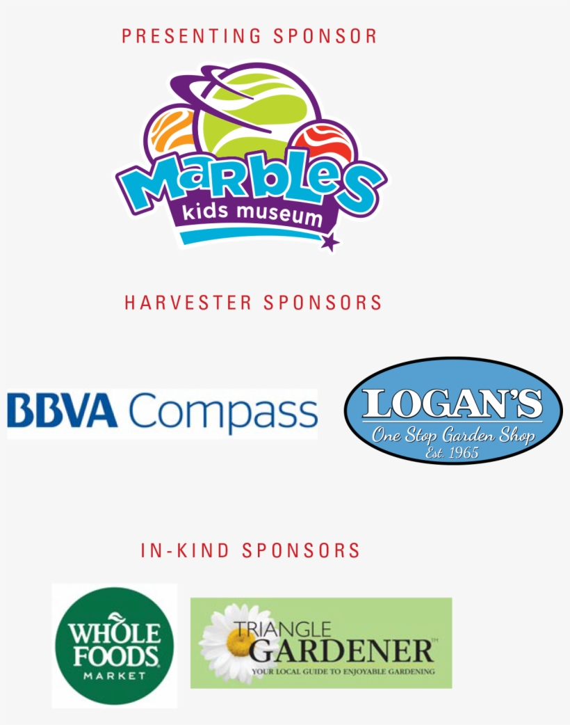 2018 Dig In Sponsors For Eventbrite 1 - Marbles Kids Museum, transparent png