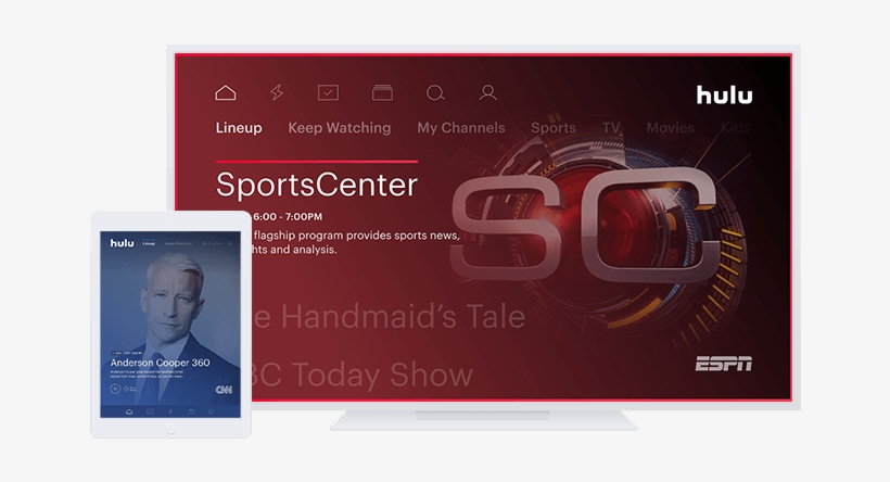 We're Ruining Tv For You With Live Sports & News - Television, transparent png