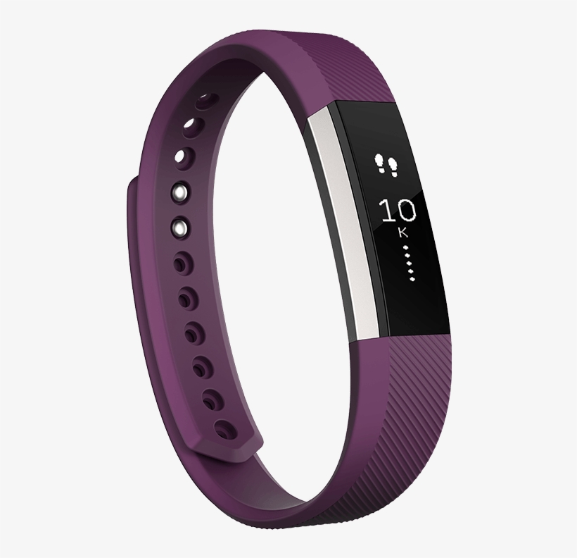 Personal Style In A Slim Design - Fitbit Alta - Classic Band - Arm Band - Plum -, transparent png
