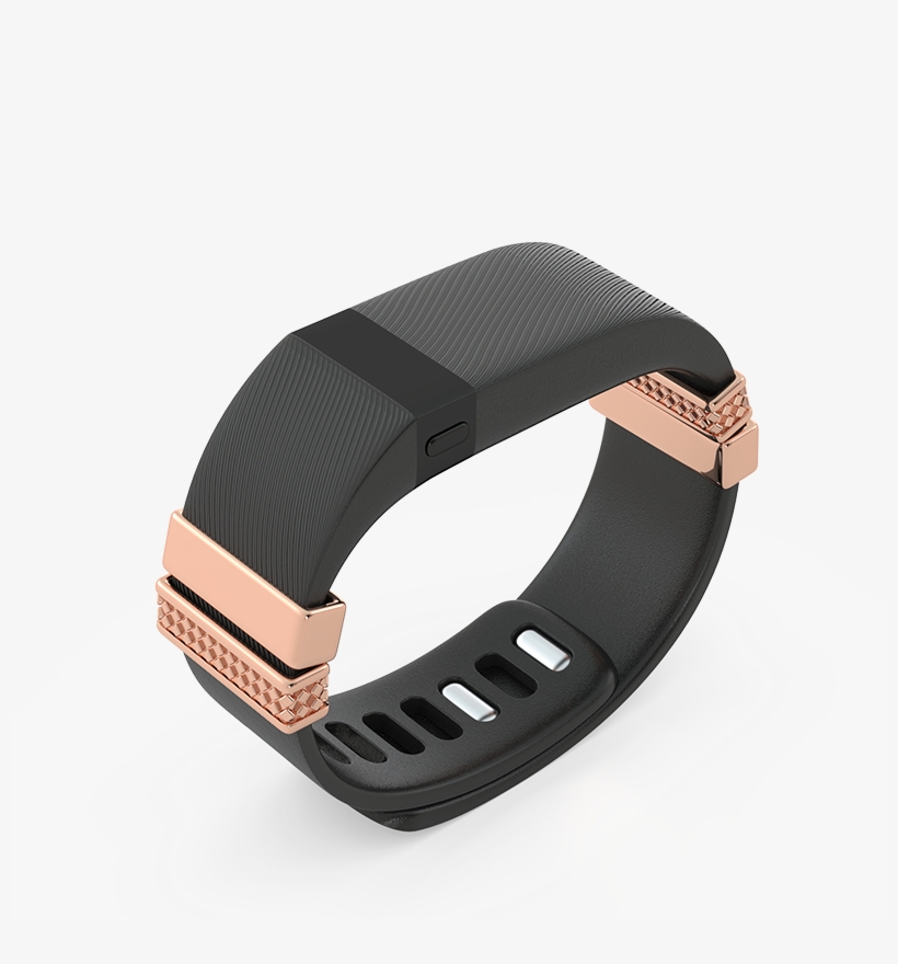 Blingtec For Fitbit Charge/charge Hr - Side Charms, transparent png