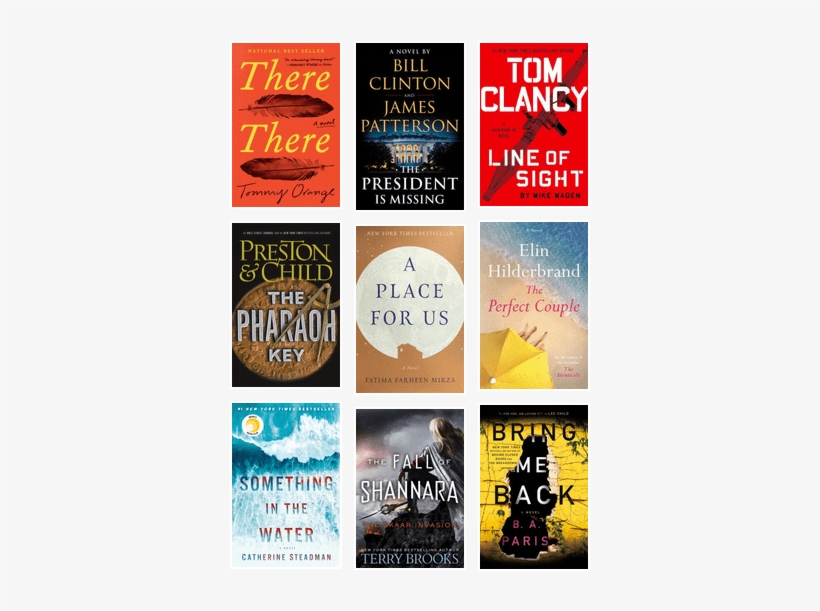 2018 New York Times Bestsellers Tom Clancy Line Of Sight; Paperback