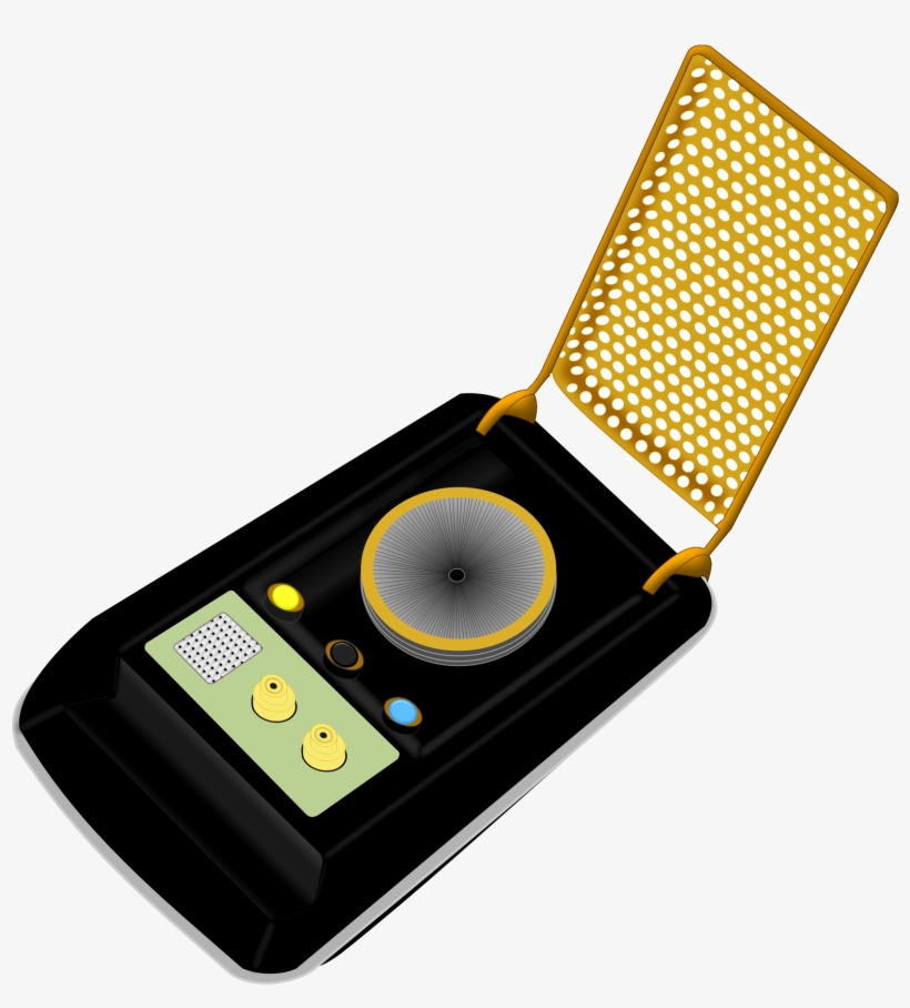 At The Movies - Star Trek Original Series Communicator, transparent png