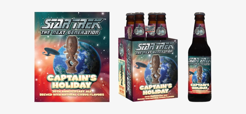The - Star Trek Captain's Holiday Beer, transparent png