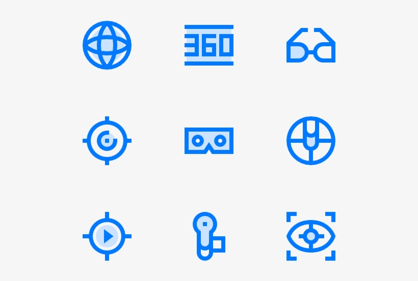 Vr - Modern Simple Shape Vector Logo, transparent png