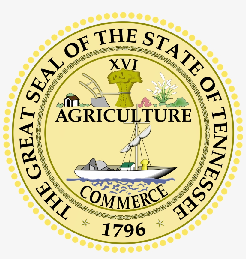 Tennessee-stateseal - Svg - Tennessee Seal, transparent png
