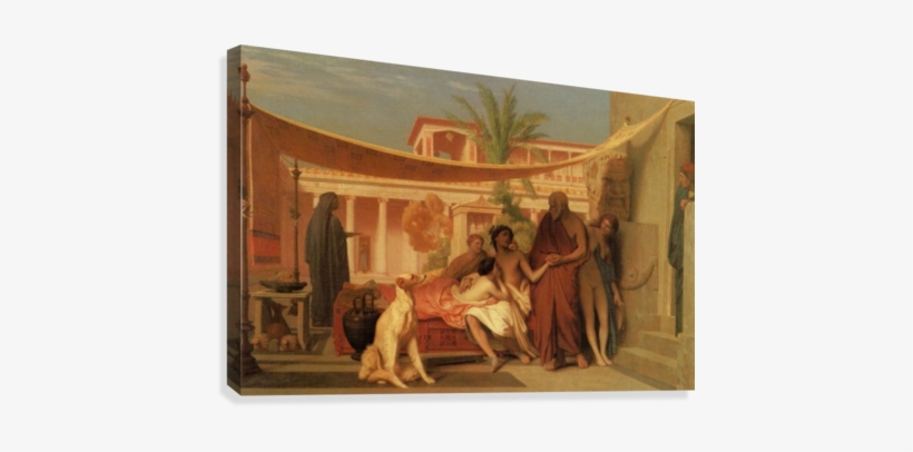 Socrates Seeking Alcibiades In The House Of Aspasia - Lives That Made Greek History By Plutarch, transparent png