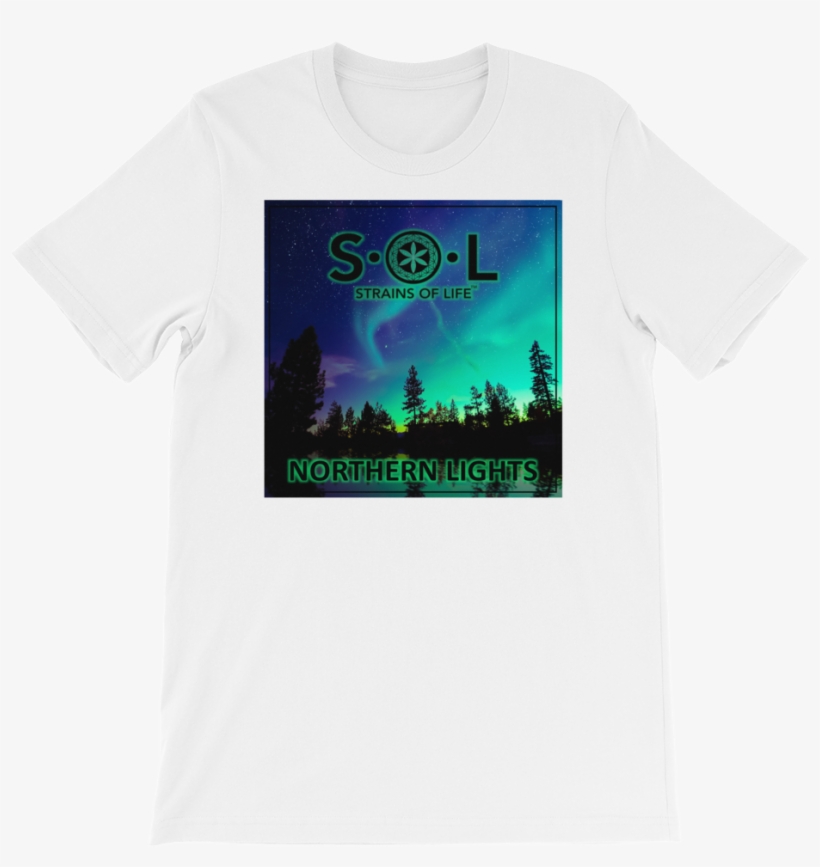 L Northern Lights Strain T-shirt - Sencor Sle 40f82m4, transparent png