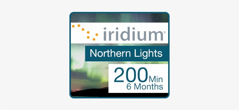 Iridium Prepaid Airtime Northern Lights Plan For Alaska - Alaska, transparent png
