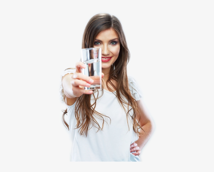 Woman Drinking Water - Good Drink Water Png, transparent png