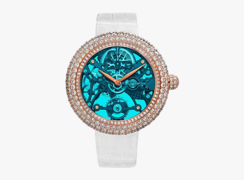 Brilliant Skeleton Northern Lights Rose Gold - Jacob And Co Northern Light, transparent png