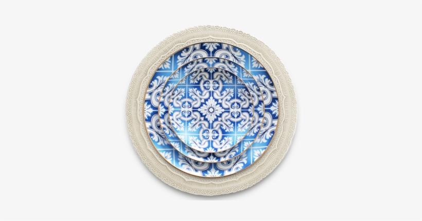 China 4 Pcs Ceramics Luxury Dinnerware Sets Decorative - Vista Alegre Transatlântica Dessert Plate 8, transparent png