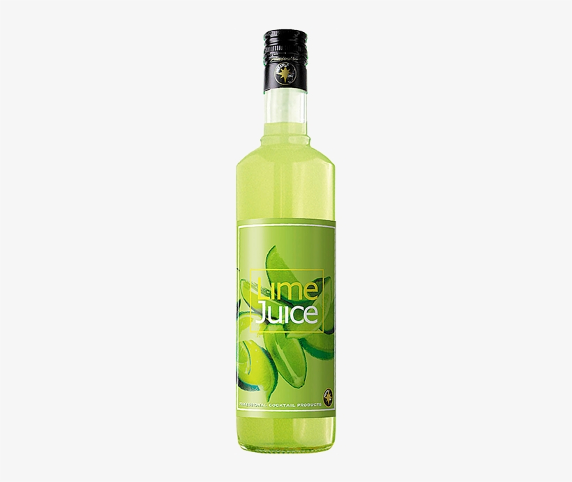 Lime Juice Cordial - Bottle Fresh Squeezed Lime Juice, transparent png