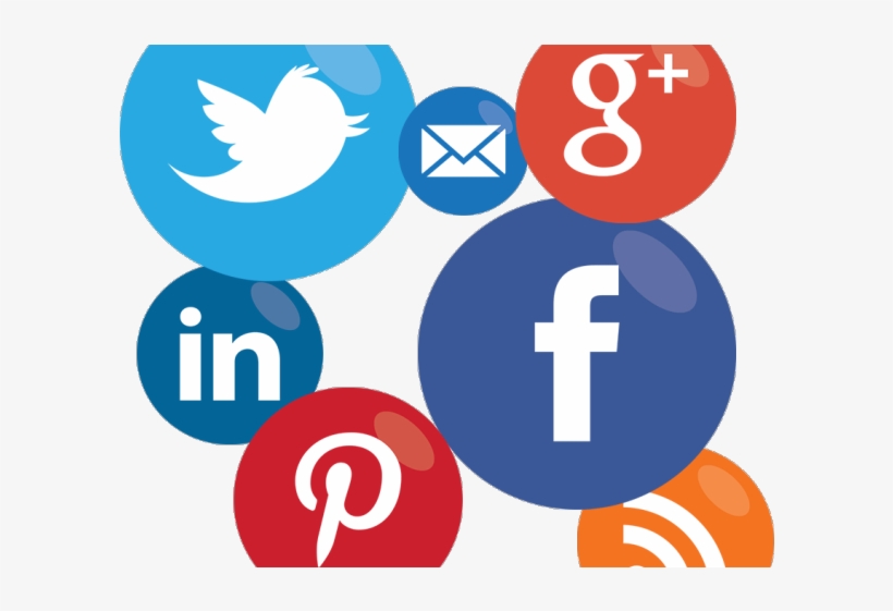 Social Media Icons Clipart Social Marketing - Social Media Symbol Transparent, transparent png