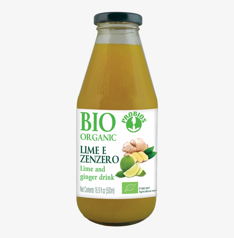 Lime And Ginger Juice - Probios, transparent png