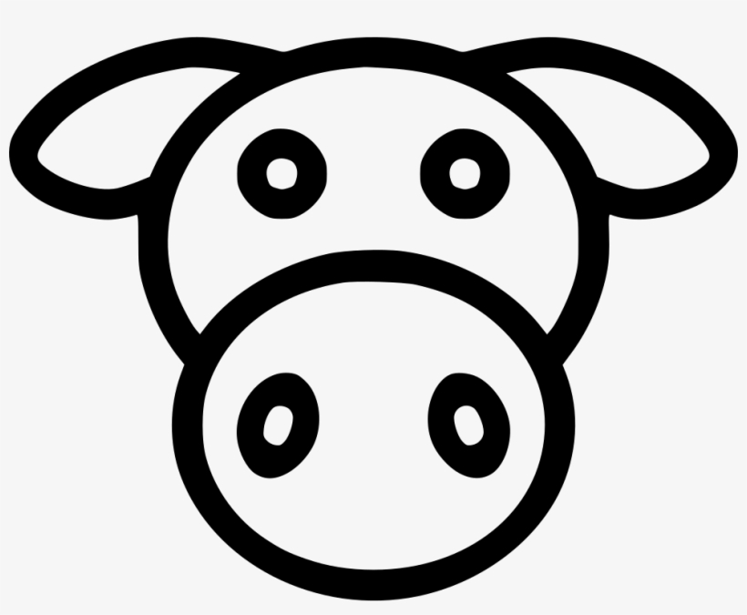 Cow Livestock Dairy Milk - Copyright, transparent png