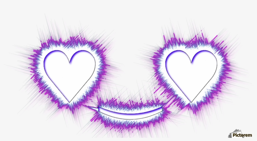 Canvas Print - Heart, transparent png