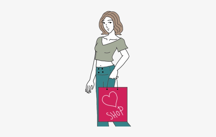 Carrying A Bag - Bag, transparent png