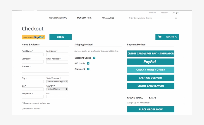 1 - Iwd One Page Checkout Magento 2, transparent png