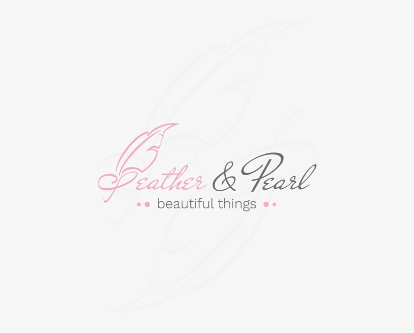 Feather And Pearl Logo - Second Dance Bridal & Formal Consignment, transparent png